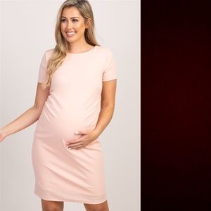 Pinkblush Dresses - NWT Pink Blush Peach Maternity Dress Pinkblush Dresses - NWT Pink Blush Peach Maternity Dress